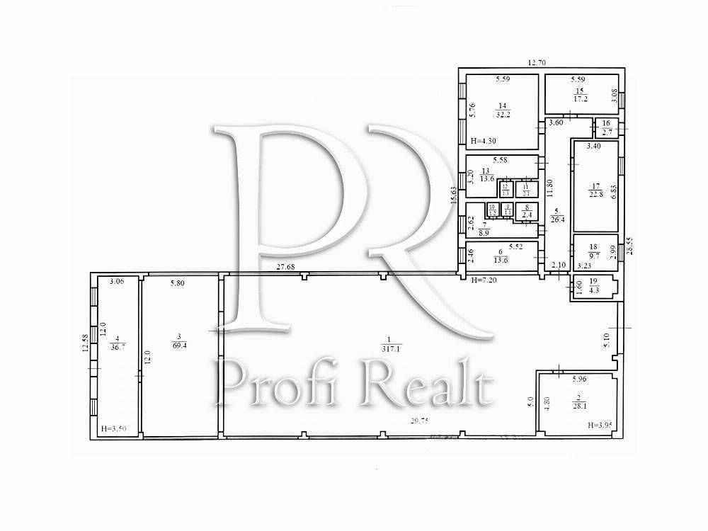 продажа торговые площади Бородянский, Бородянка, 122000 $ Бородянка - зображення 2