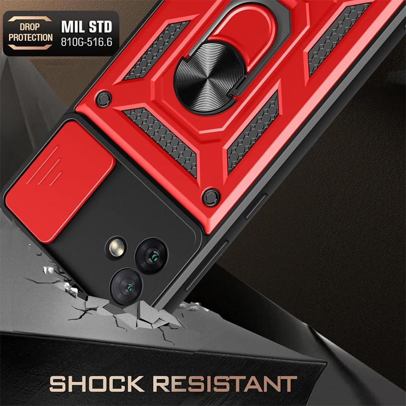 Ударопрочный чехол Camshield Serge Ring для Samsung Galaxy A06 Херсон - зображення 2