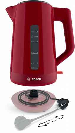 Электрочайник Bosch TWK1M124 1,7 л красный Киев