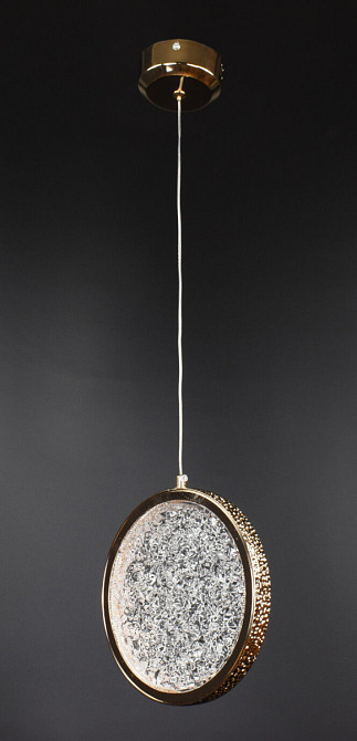 Люстра стельова LED JU05 Золото 25-180х21х21 см. Киев - изображение 1