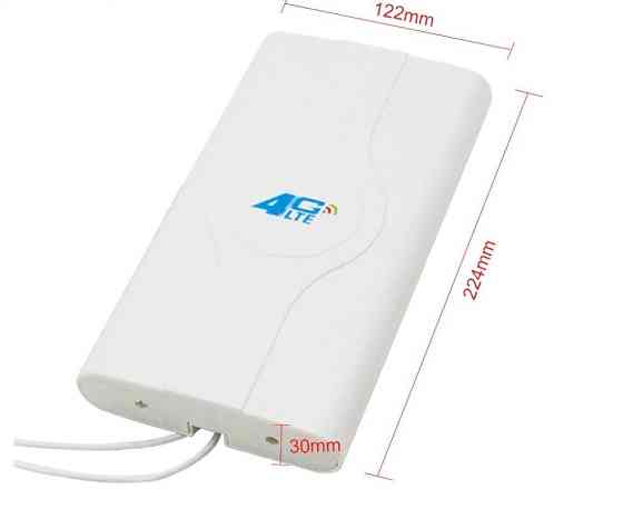 Антенна MIMO 2G/3G/4G LTE 791-2690 МГц на подставке 2хCRC9 2х9 дБ Днепр