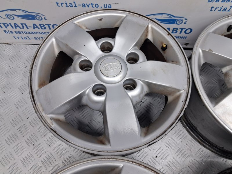 Диски титан комплект R16 Kia Sorento BL 2.5 DIESEL D4CB 2002 (б/у) Київ - зображення 2