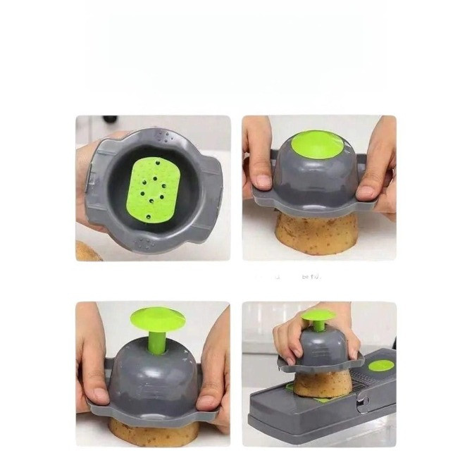 Багатофункціональна овочерізка зі змінними насадками 14в1 Одесса - изображение 5