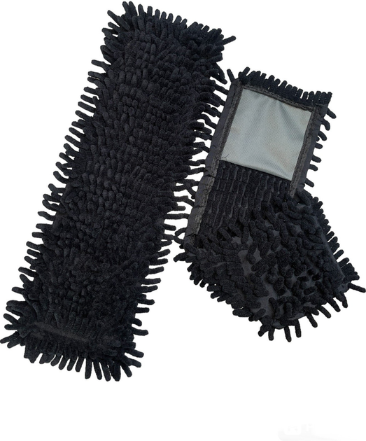 Запаска для швабры "Лапша" черная, 42х15 см, ТМ Мой Дом Д 09920BLACK Київ - зображення 1