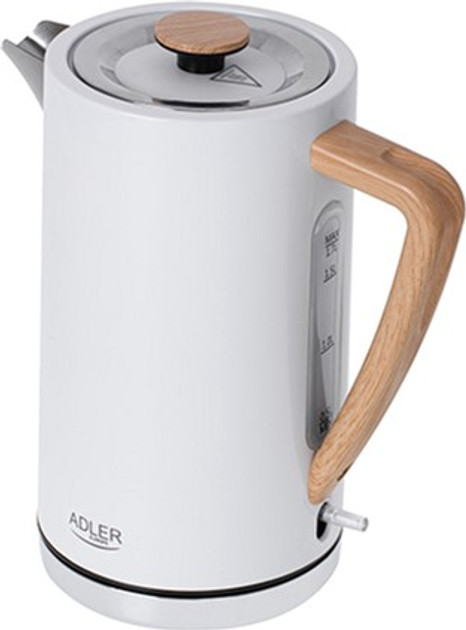 Чайник электрический Adler AD-1347-white 1.7 л белый Киев - изображение 2