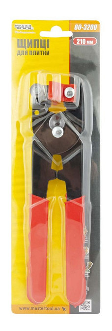 Щипцы для плитки MASTERTOOL 210 мм ролик Ø 15 мм 80-3200 Харьков - изображение 2