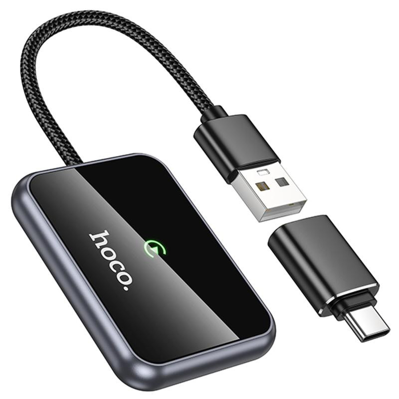 Адаптер Hoco HU1 Way car wireless CarPlay Херсон - зображення 1