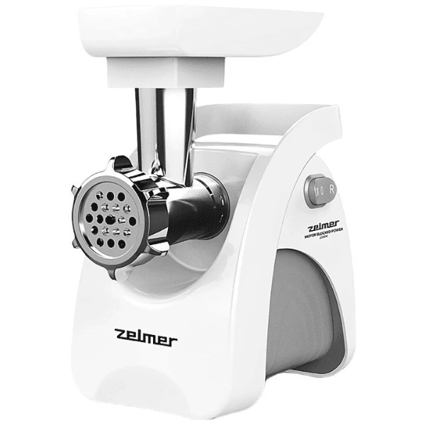 Мясорубка электрическая ZELMER ZMM9802B 2200 Вт белая Київ - зображення 3