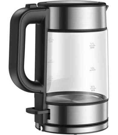 Электрочайник Xiaomi Electric Glass Kettle MJDSH05FD/BHR7423EU 1.7 л серебристый Київ