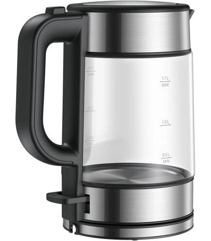Электрочайник Xiaomi Electric Glass Kettle MJDSH05FD/BHR7423EU 1.7 л серебристый Київ - зображення 4