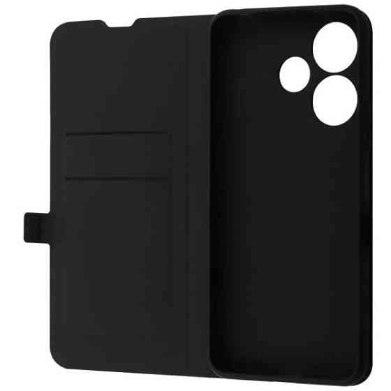 Чохол-книжка WAVE Flap для Xiaomi Redmi 13 4G/Poco M6 4G/Note 13R Black (Код товару:41576) Харьков