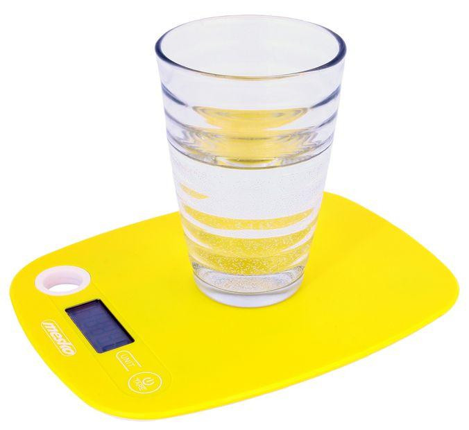 Весы кухонные Mesko MS-3159-Yellow 5 кг Київ - зображення 2