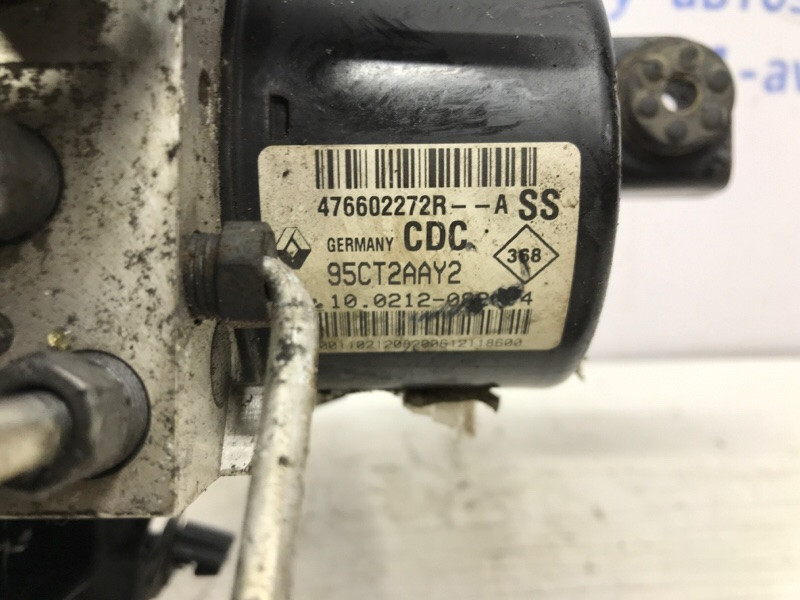 Блок abs Renault Megane 2008-2016 476602272R (Арт. 53957) Київ - зображення 5