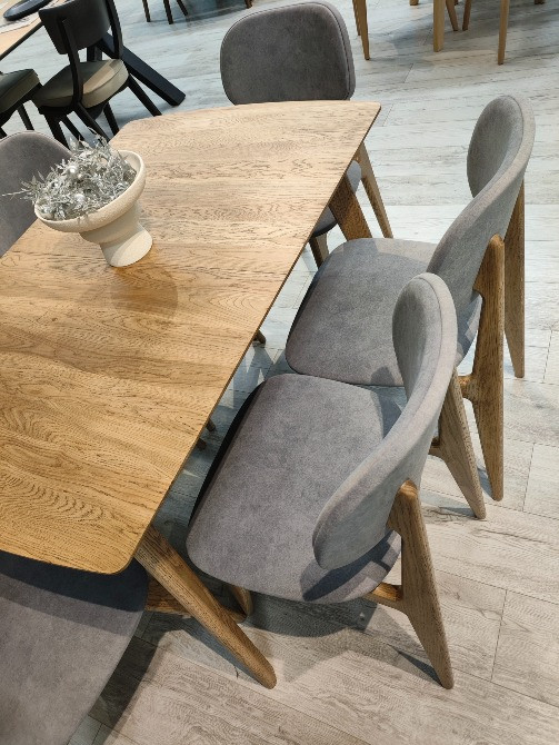 Кухонний стілець "Барі" дерев'яний красень виготовлений з дуба. Ідеальний для дому, офісу, бізнесу. Київ - зображення 11