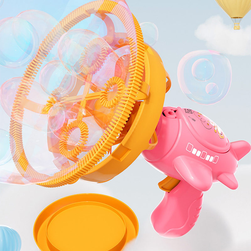 Пистолет для мыльных пузырей H035 Bubble Gun с пропеллером 2in1 + bottle 250ml Херсон - зображення 2