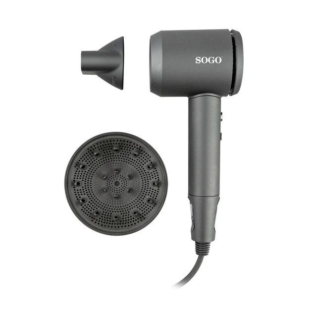 Фен SOGO SS-3235 1800 Вт серый Киев - изображение 2