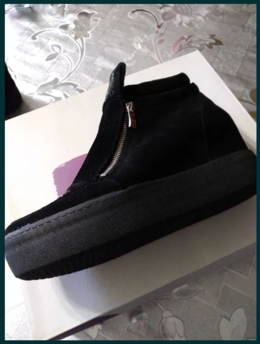 Новые женские ботильоны на танкетке Одеса - зображення 3