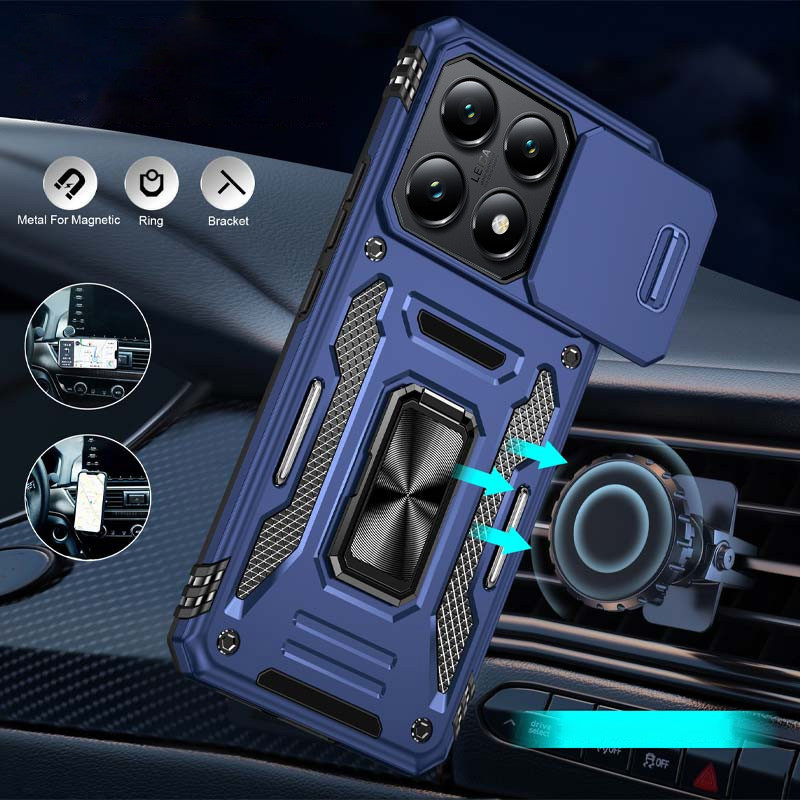 Ударопрочный чехол Camshield Army Ring для Xiaomi 14T Pro Херсон - зображення 2