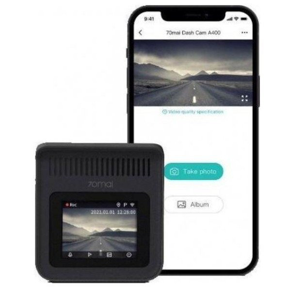 Відеореєстратор Xiaomi 70mai Dash Cam A400 Gray + Rear Cam RC09 (A400-1) Global (Код товару:18051) Харків - зображення 5