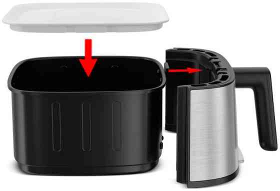 Мультипечь Tefal Tefal Easy Fry Silence EY552DE0 1670 Вт серебристая Київ