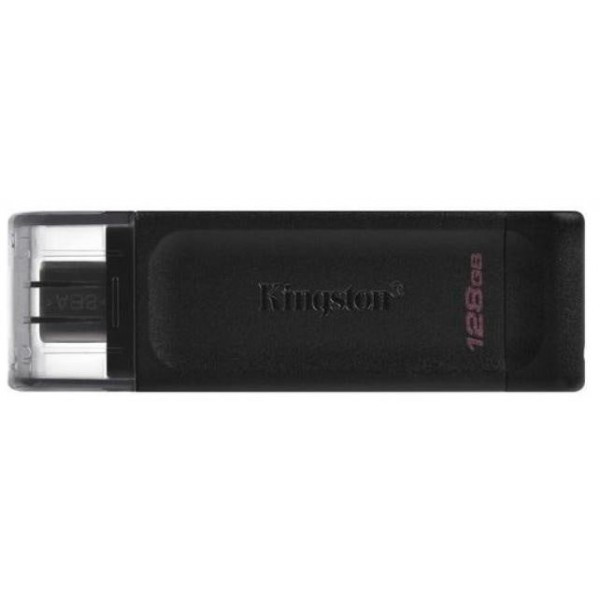 Флеш пам'ять Kingston DataTraveler 70 128GB Type-C Black (DT70/128GB) (Код товару:17557) Харьков - изображение 1