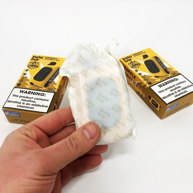 • Ананас кокос з льодом • Сигарета InstaBar WT 20000 тяг Киев - изображение 5