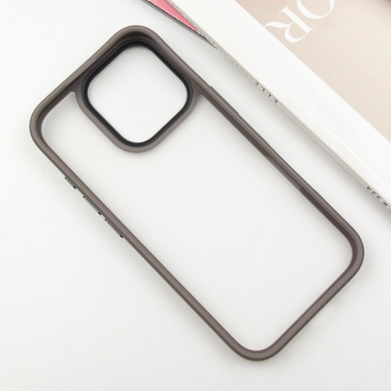 TPU+PC чехол Metal Buttons для Apple iPhone 16 Pro (6.3") Херсон - зображення 4