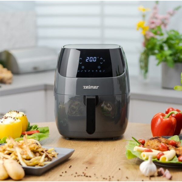 Мультипечь ZELMER ZAF5502G 1500 Вт серая Киев - изображение 2