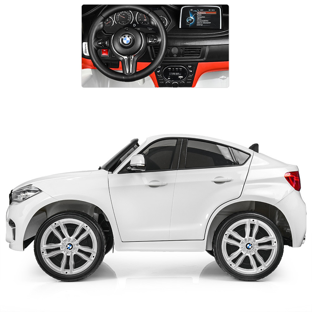 Электромобиль Bambi JJ 2168EBLR-1 Белый Кривой Рог - изображение 3