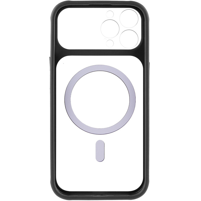 Чехол TPU+PC GETMAN Moon Clear with MagSafe для Apple iPhone 12 Pro Max (6.7") Херсон - зображення 6