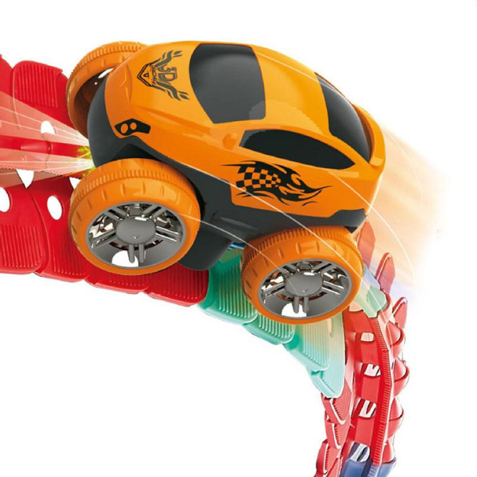 Интерактивный трек с инерционной машинкой SHT 188 Changeable Trak (92pcs/1CAR) Херсон - зображення 2