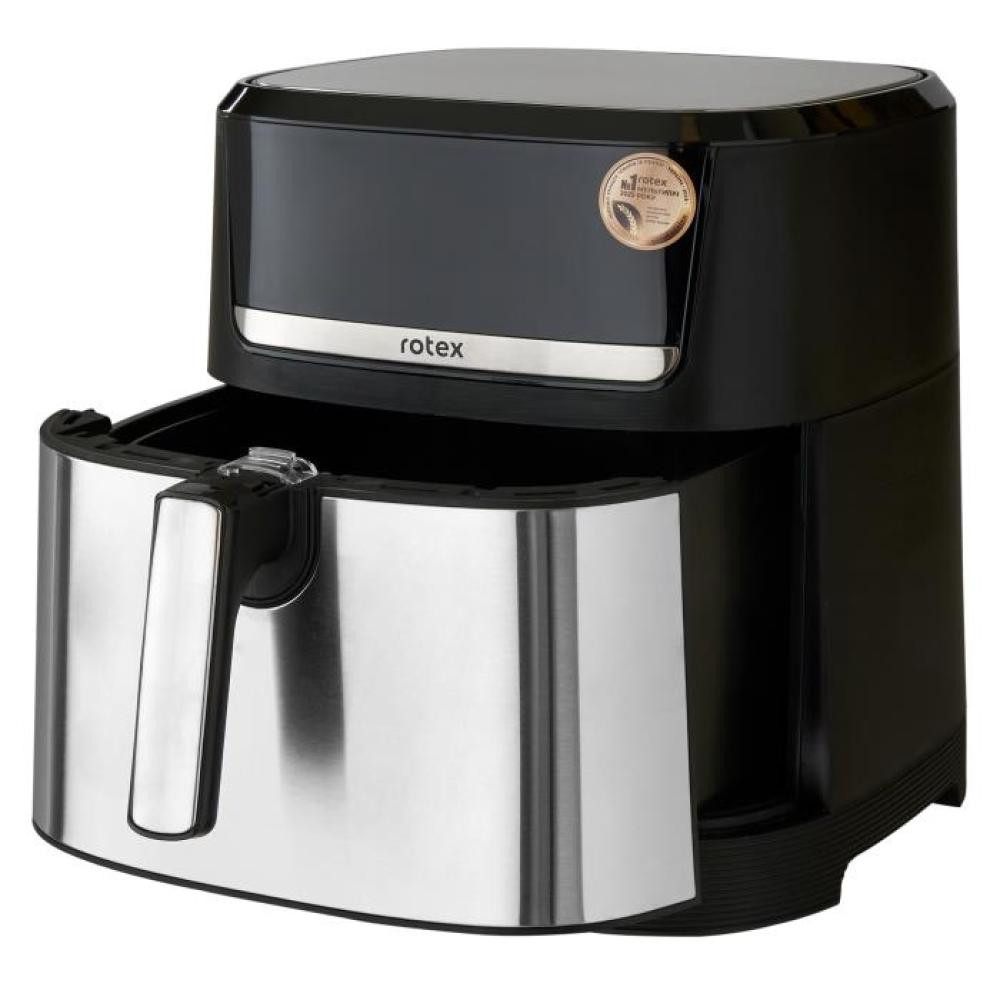 Мультипечь Rotex Up DownFry ROM990-XXL 2000 Вт 9.5 л серебристая Київ - зображення 6