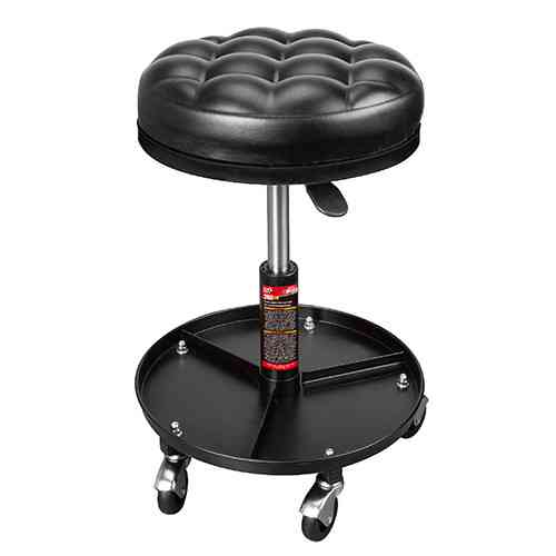 Стул автослесаря регулируемый с инструментальной полкой TORIN TR6201A Харків