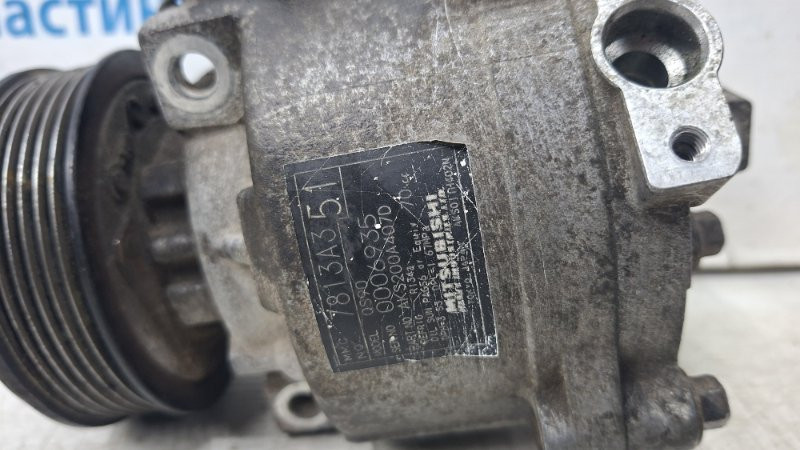 Компрессор кондиционера Mitsubishi Outlander XL 2.2 DIESEL 4HK 2007 (б/у) Київ - зображення 2