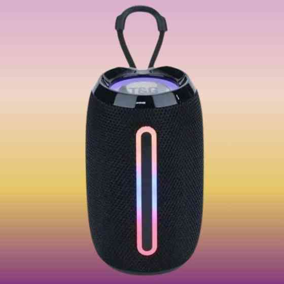 Колонка портативная Bluetooth T&G TG653 black черная Київ