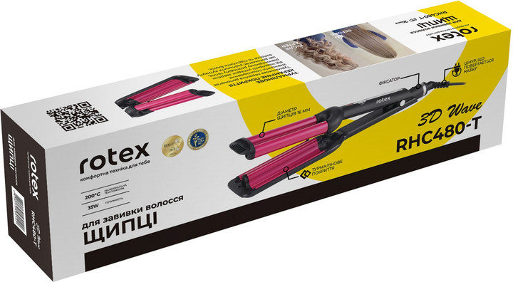 Плойка Rotex 3D Wave RHС480-T 3D Киев - изображение 3