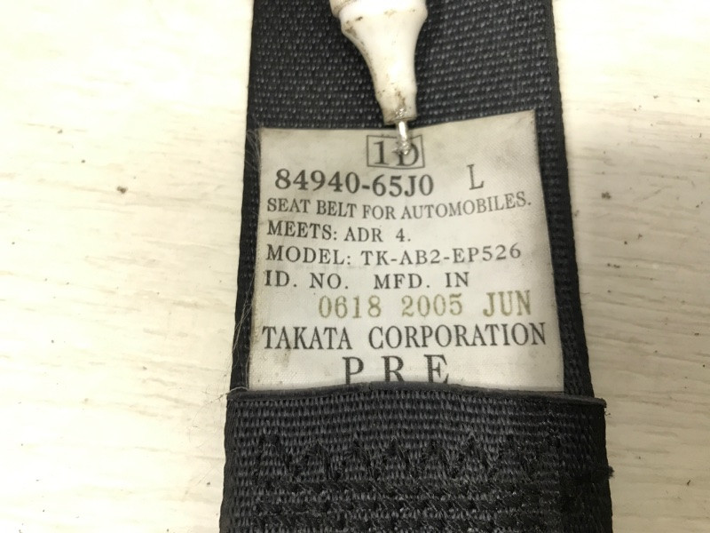 Ремень безопасности передний левый Suzuki Grand Vitara JT 2.0 БЕНЗИН J20A 2005 (б/у) Київ - зображення 6