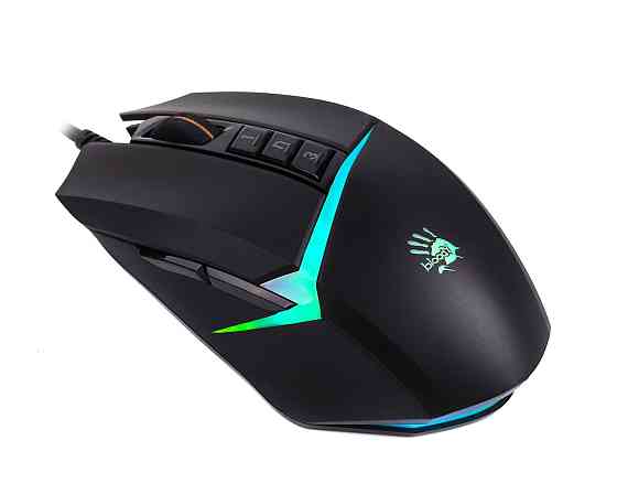 Мышь компьютерная безпроводная Bloody W60 Max Stone Black черная Київ