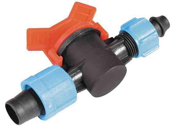 Кран стартовый для капельной ленты ГОСПОДАР 16 мм с поджимом 92-9152 Харьков