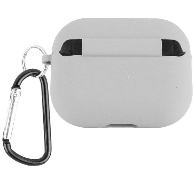 Силиконовый футляр с микрофиброй для наушников Airpods Pro Херсон - зображення 2