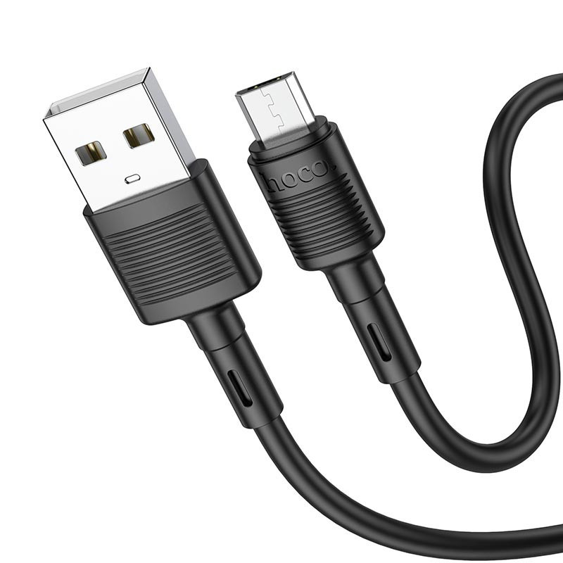 Дата кабель Hoco X83 Victory USB to MicroUSB (1m) Херсон - зображення 2