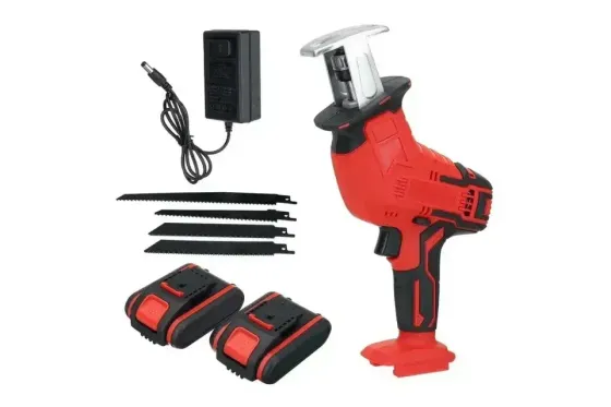 Портативна акумуляторна шабельна пилка лобзик 48V 2АКБ RED Одесса