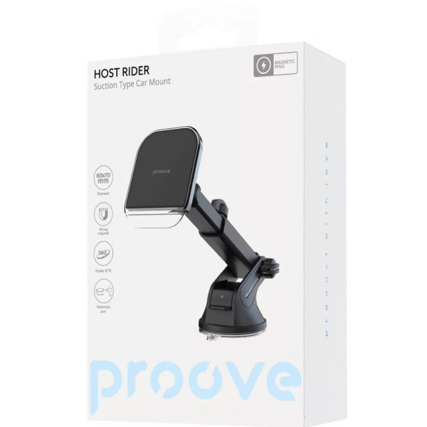 Автомобільний тримач Proove Host Rider Suction Type Car Mount Black (CHHR00000001) (Код товару:41350 Харків - зображення 6