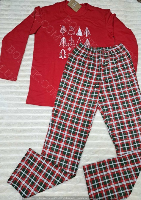 Пижама мужская хлопковая "Christmas Trees" (арт. MPF 0880/09/01) Кривой Рог - изображение 4