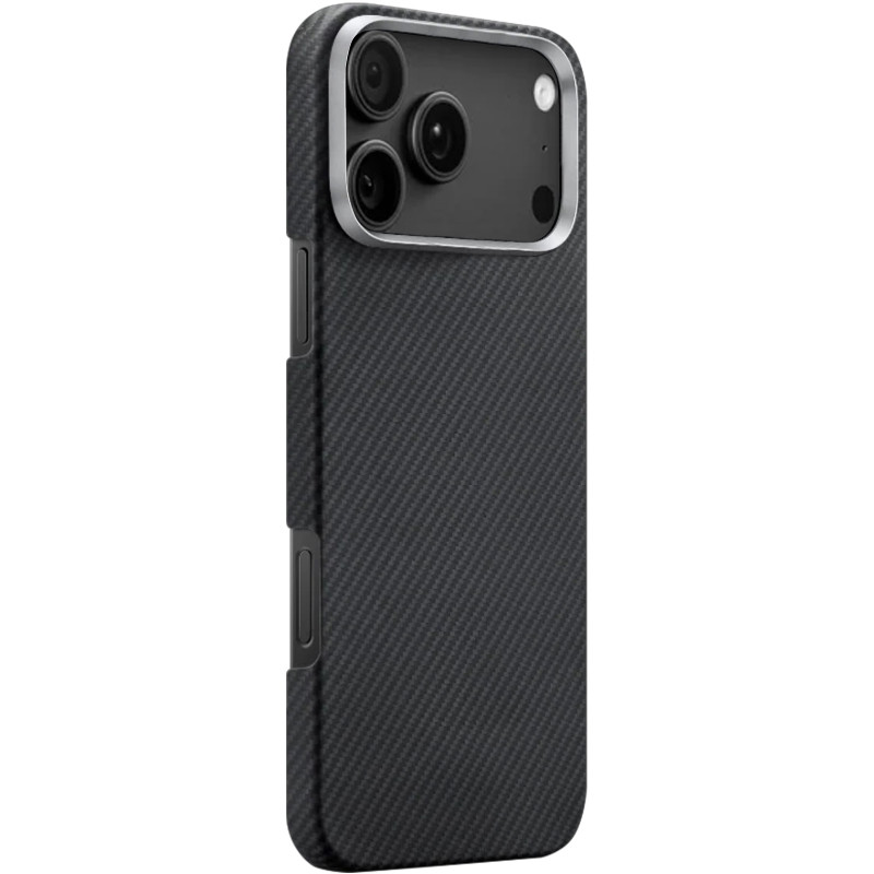 Чехол PC Carbon Protection Slim with Magnetic Fit для Apple iPhone 17 Pro / 18 Pro (6.3") Херсон - зображення 4