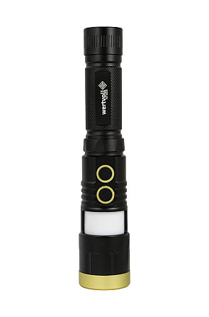 Фонарь магнитный WERTVOLL 8 режимов LED+WHITE/RED/BLUE IP44 Li-ion 2000 mAh/t 7000 K/300 lum AL 157х Харьков - изображение 2
