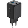 Мережевий зарядний пристрій Proove Pocket GaN Plus 45W (Type-C + USB) Black (WCPG45110001) (Код това Харків