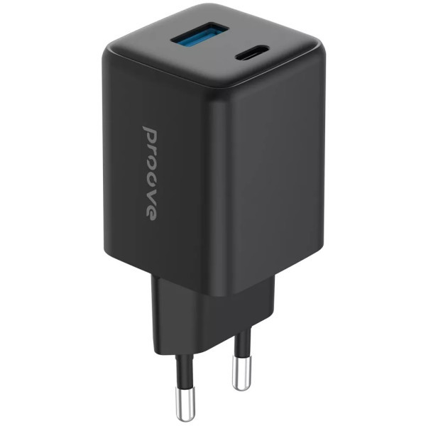 Мережевий зарядний пристрій Proove Pocket GaN Plus 45W (Type-C + USB) Black (WCPG45110001) (Код това Харків - зображення 1