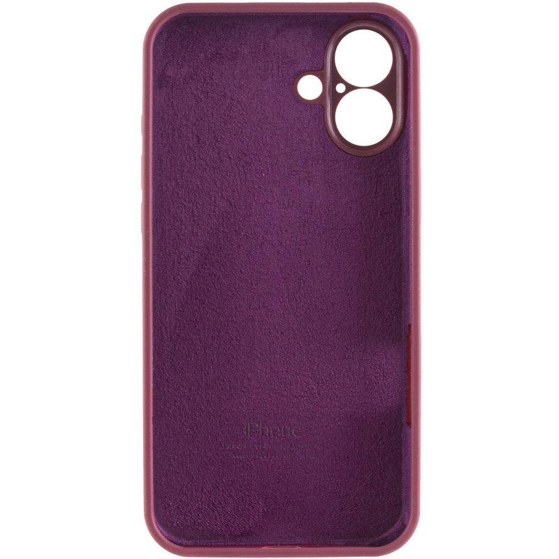 Чехол Silicone Case Full Camera Protective (AA) для Apple iPhone 16 (6.1") Херсон - зображення 6