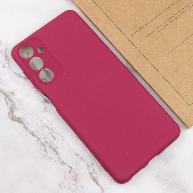 Чехол TPU GETMAN Liquid Silk Full Camera для Samsung Galaxy M34 5G Херсон - зображення 4